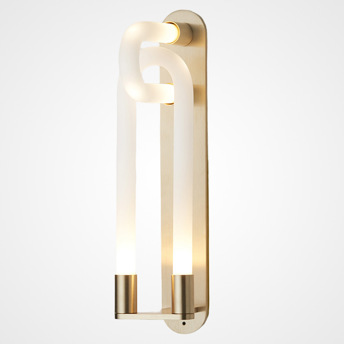 Настенный светильник GALAXY H35 Brass от ImperiumLoft