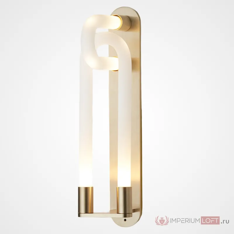 Настенный светильник GALAXY H35 Brass от ImperiumLoft