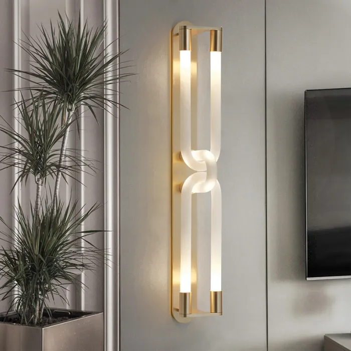 Настенный светильник GALAXY H61 Brass от ImperiumLoft