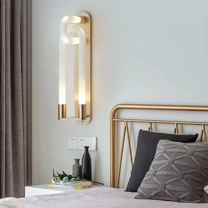 Настенный светильник GALAXY H61 Brass от ImperiumLoft