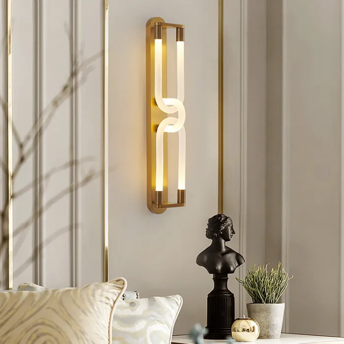 Настенный светильник GALAXY H61 Brass от ImperiumLoft