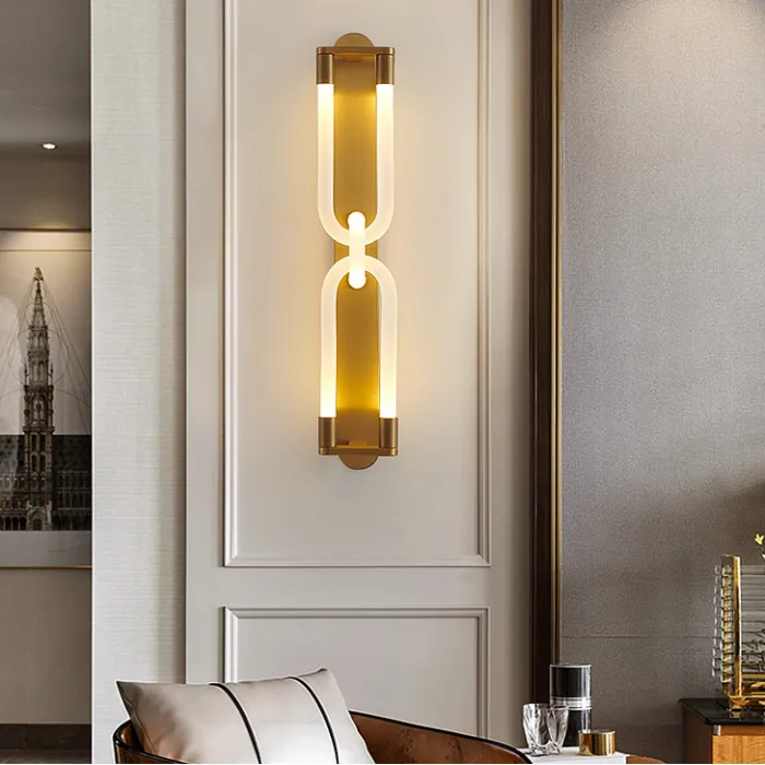 Настенный светильник GALAXY H61 Brass от ImperiumLoft