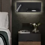Настенный светильник GENIUS Right Black от ImperiumLoft