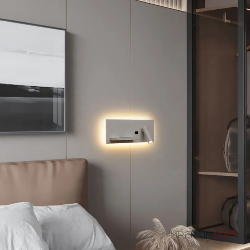 Настенный светильник GENIUS Left Black от ImperiumLoft