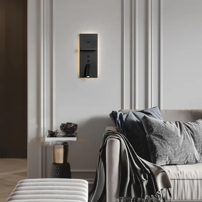 Настенный светильник GENIUS B Black от ImperiumLoft