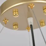 Подвесная люстра FOUNTAIN D80 Gold