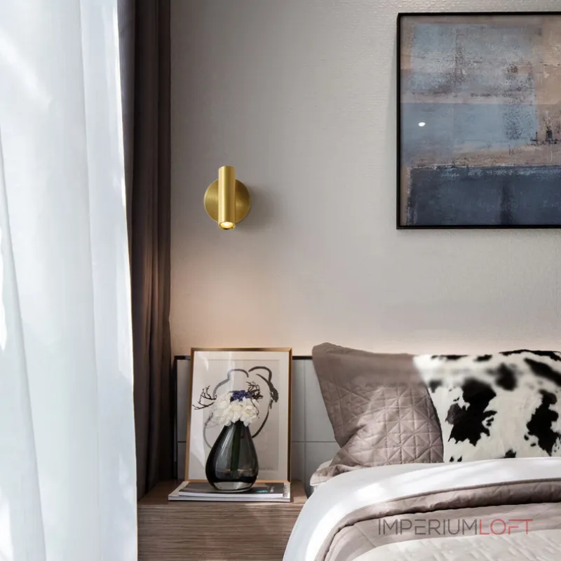 Настенный светильник RUN Brass от ImperiumLoft Настенный светильник RUN Brass от ImperiumLoft