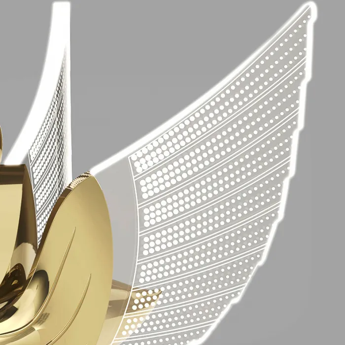 Настольная лампа BIRDIE TAB B Rose Gold от ImperiumLoft