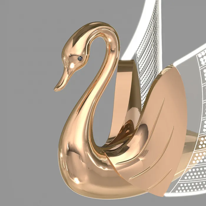 Настольная лампа BIRDIE TAB B Rose Gold от ImperiumLoft