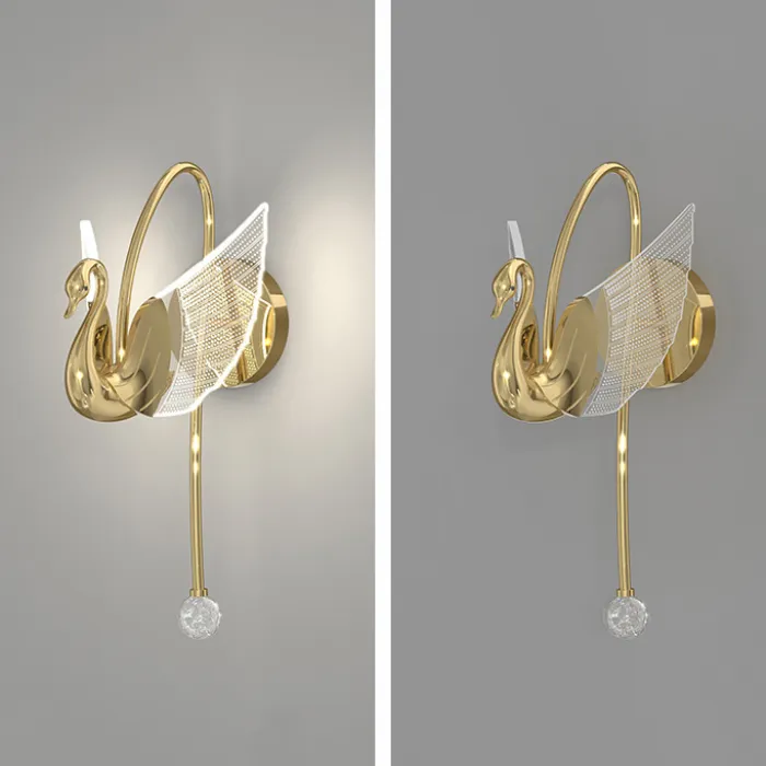 Настенный светильник BIRDIE WALL Rose Gold от ImperiumLoft