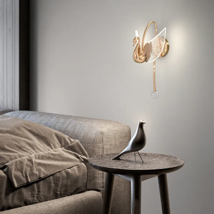 Настенный светильник BIRDIE WALL Rose Gold от ImperiumLoft
