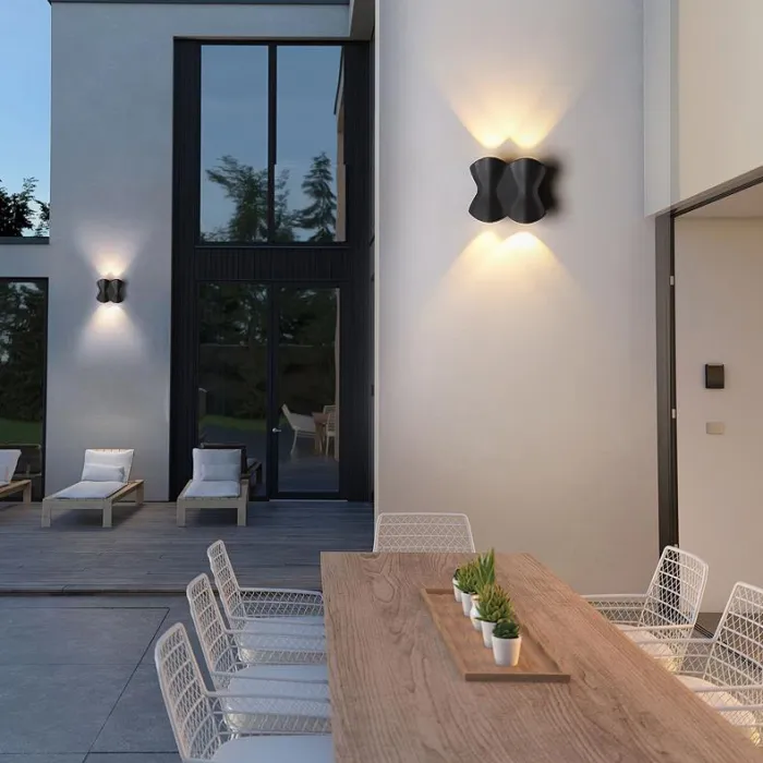 Настенный светильник HUBERT L16 Black от ImperiumLoft