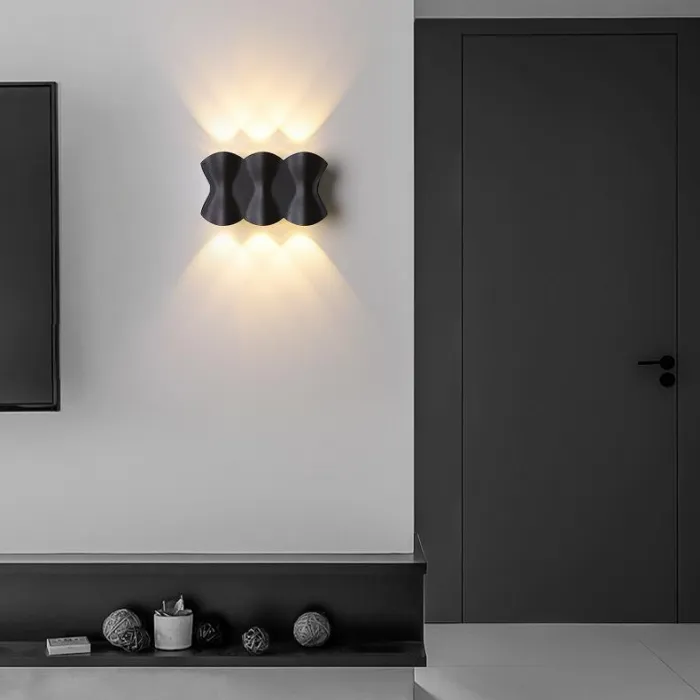 Настенный светильник HUBERT L16 Black от ImperiumLoft