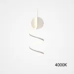 Настенный светильник DAMARIS WALL H50 White 4000К от ImperiumLoft