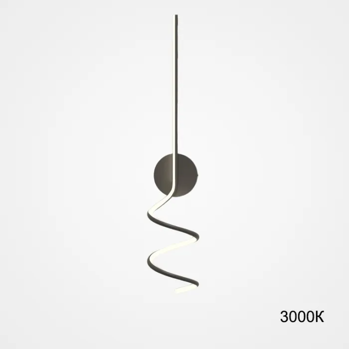 Настенный светильник DAMARIS WALL H90 Black 3000К от ImperiumLoft