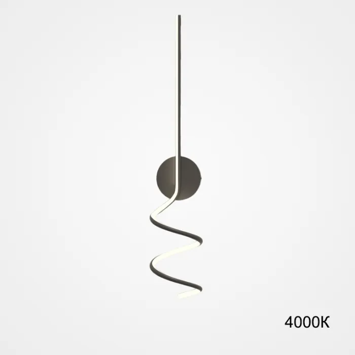 Настенный светильник DAMARIS WALL H90 Black 4000К от ImperiumLoft