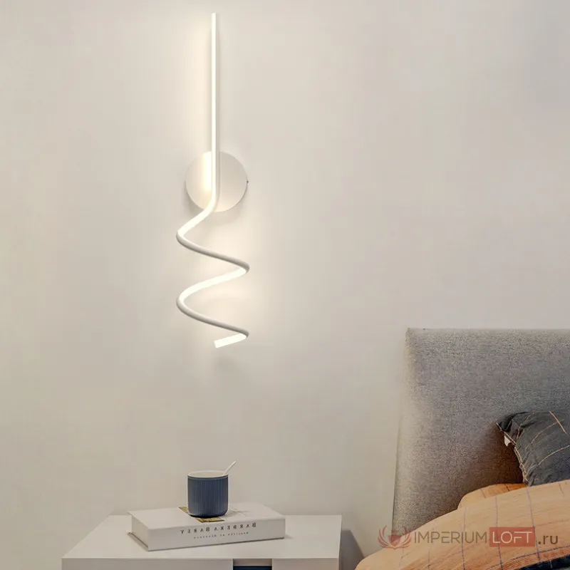 Настенный светильник DAMARIS WALL H50 White Трехцветный свет от ImperiumLoft