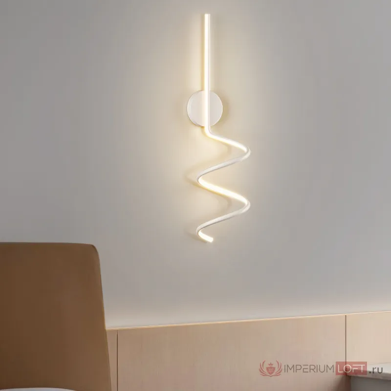 Настенный светильник DAMARIS WALL H50 White Трехцветный свет от ImperiumLoft