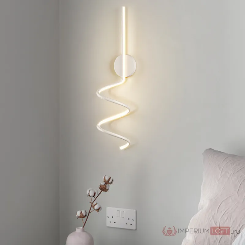 Настенный светильник DAMARIS WALL H50 White Трехцветный свет от ImperiumLoft