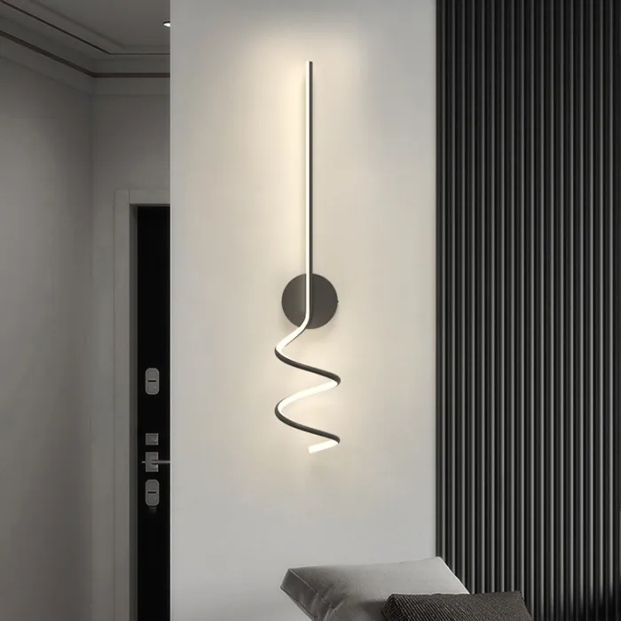 Настенный светильник DAMARIS WALL H90 Black 4000К от ImperiumLoft