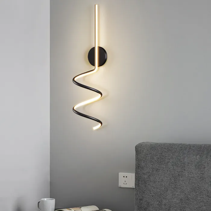 Настенный светильник DAMARIS WALL H90 Black 4000К от ImperiumLoft