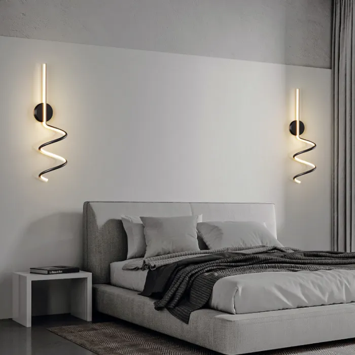Настенный светильник DAMARIS WALL H90 Black 4000К от ImperiumLoft
