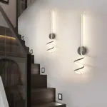 Настенный светильник DAMARIS WALL H90 Black 4000К от ImperiumLoft