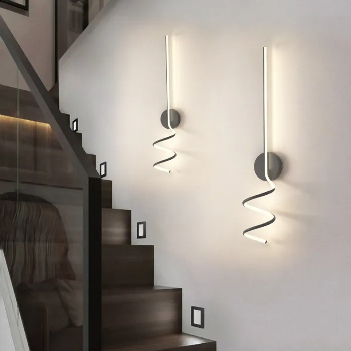 Настенный светильник DAMARIS WALL H90 Black 4000К от ImperiumLoft