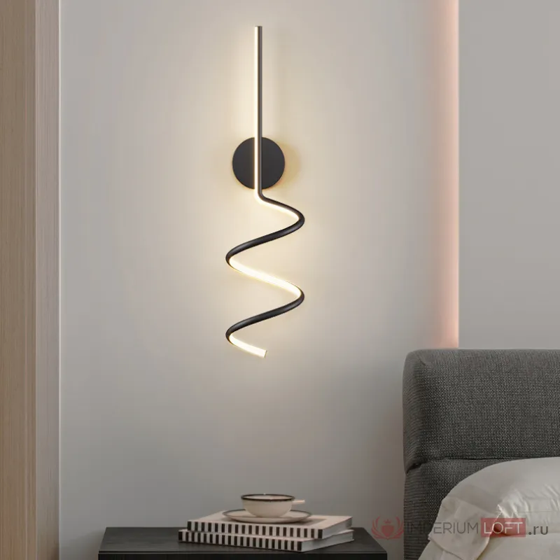 Настенный светильник DAMARIS WALL H50 White Трехцветный свет от ImperiumLoft