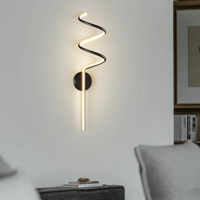 Настенный светильник DAMARIS WALL H90 Black 4000К от ImperiumLoft