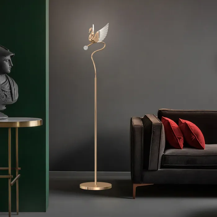 Торшер BIRDIE FL Brass от ImperiumLoft
