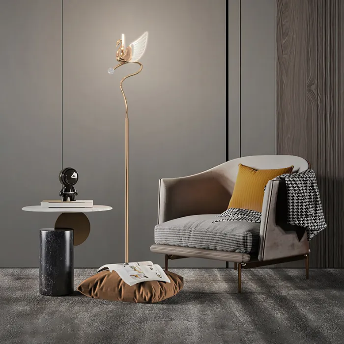 Торшер BIRDIE FL Brass от ImperiumLoft