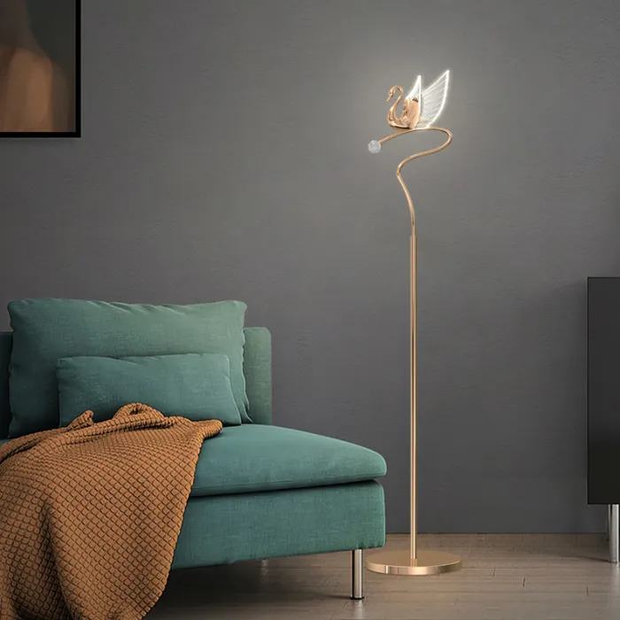 Торшер BIRDIE FL Brass от ImperiumLoft