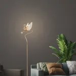 Торшер BIRDIE FL Brass от ImperiumLoft