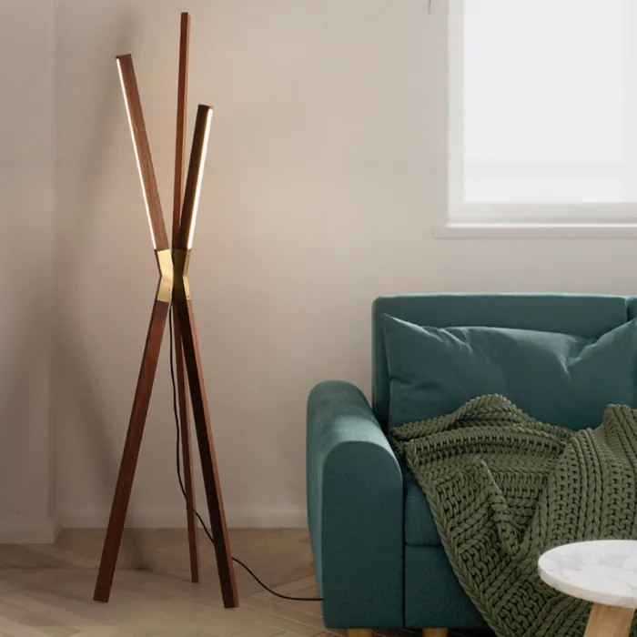 Напольный светильник CONNER B Light brown от ImperiumLoft