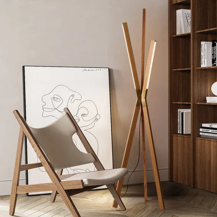 Напольный светильник CONNER B Light brown от ImperiumLoft