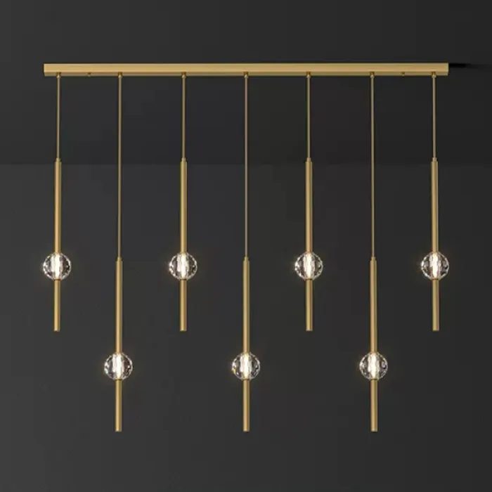 Подвесной светильник SOCRATES COMBO L118 Brass от ImperiumLoft