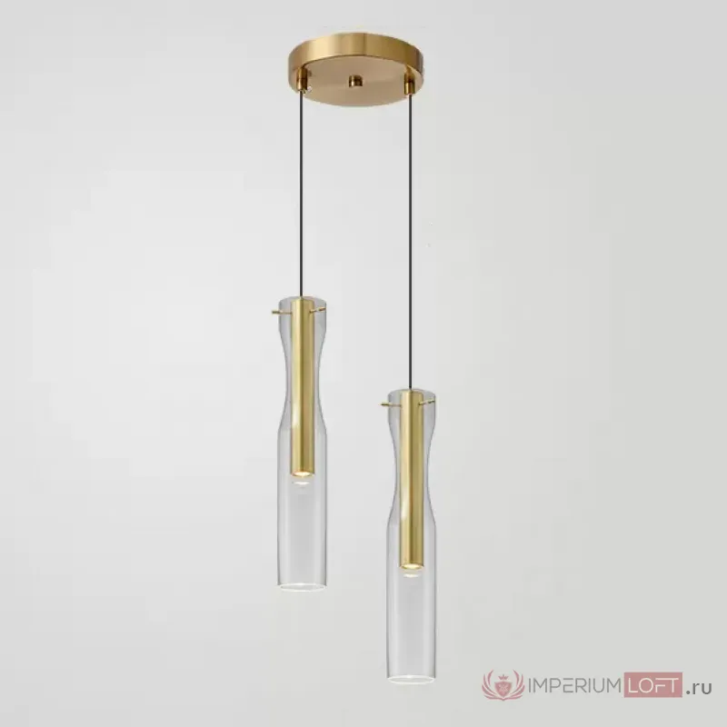 Подвесной светильник MANI DUO Brass от ImperiumLoft