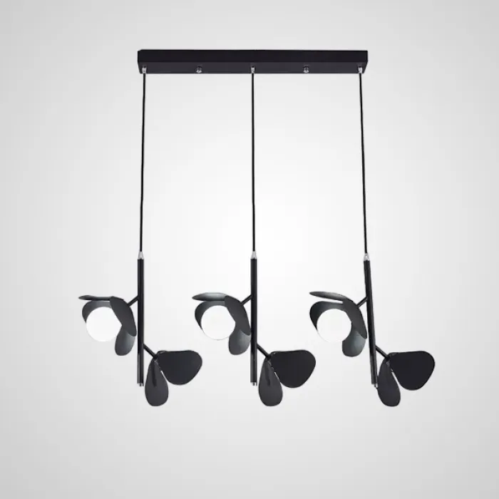 Подвесной светильник JANITA BW COMBO Black Планка от ImperiumLoft