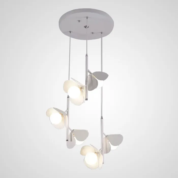 Подвесной светильник JANITA BW COMBO White Диск от ImperiumLoft