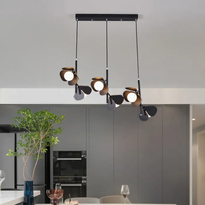 Подвесной светильник JANITA BW COMBO Black Планка от ImperiumLoft