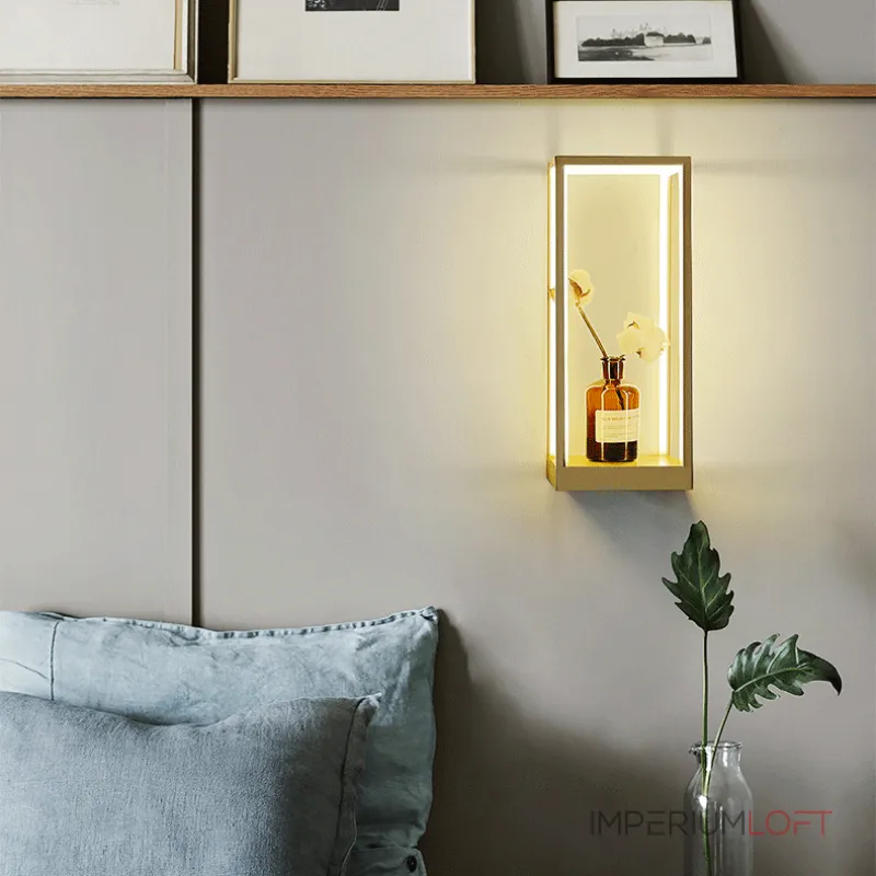 Настенный светильник LINEN Brass