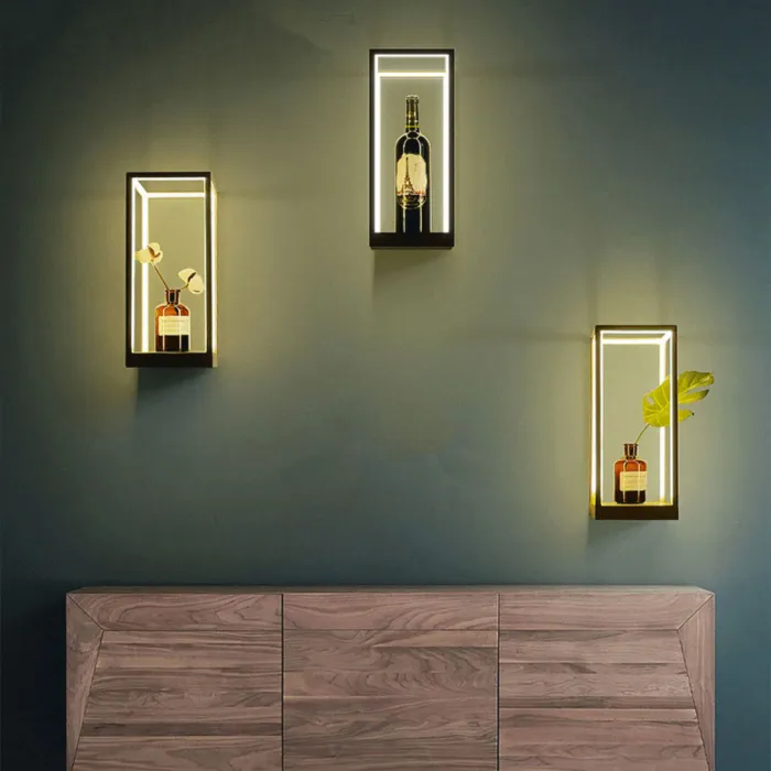 Настенный светильник LINEN Black от ImperiumLoft