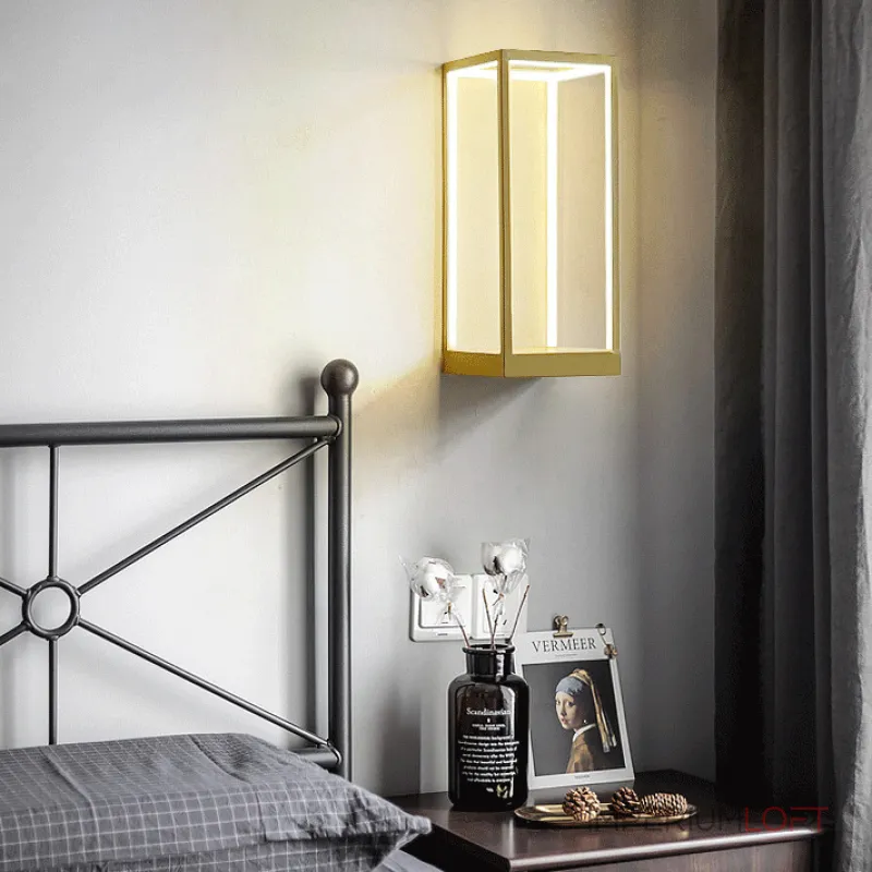 Настенный светильник LINEN Brass