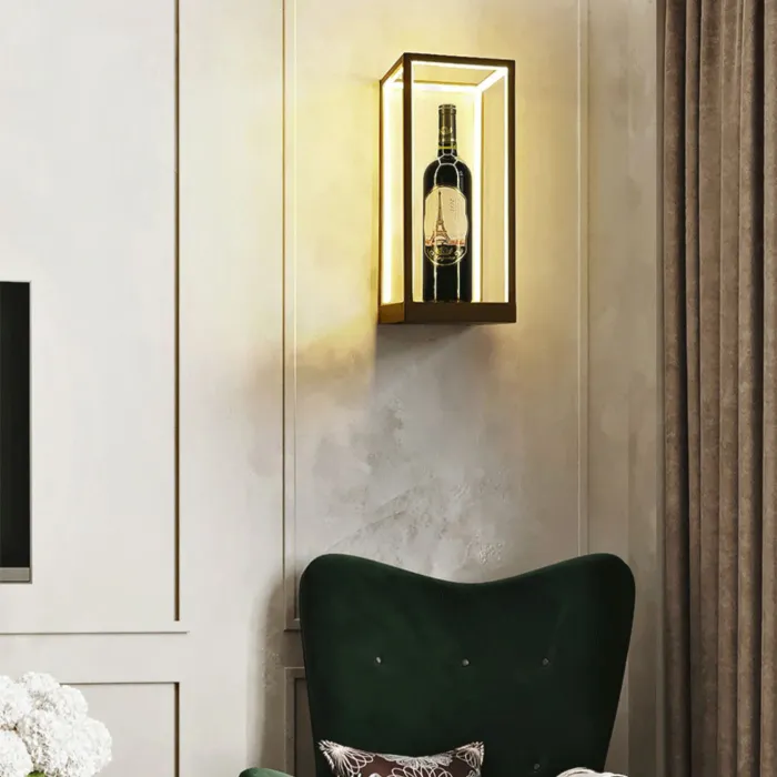 Настенный светильник LINEN Black от ImperiumLoft