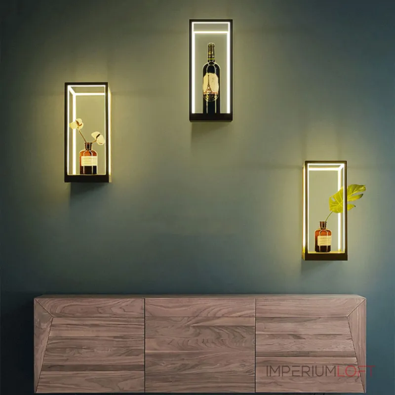 Настенный светильник LINEN Brass