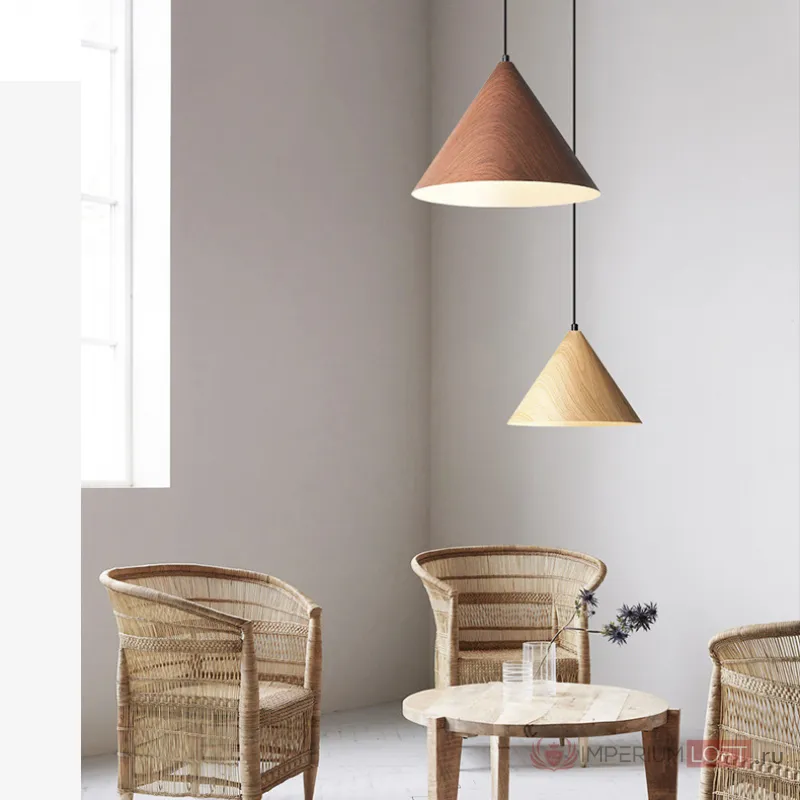 Подвесной светильник NOOMI TRIO D30 Light brown от ImperiumLoft