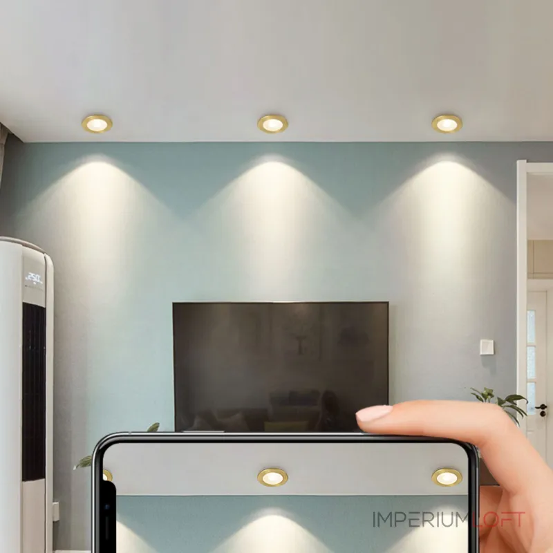 Встраиваемый светодиодный светильник ACT D8 3000К 3W от ImperiumLoft Встраиваемый светодиодный светильник ACT D8 3000К 3W от ImperiumLoft