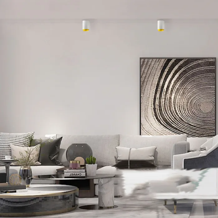 Точечный светильник RESTON White Yellow 3000К от ImperiumLoft
