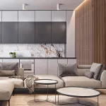 Накладной светодиодный светильник CHANGE Black 3000К от ImperiumLoft